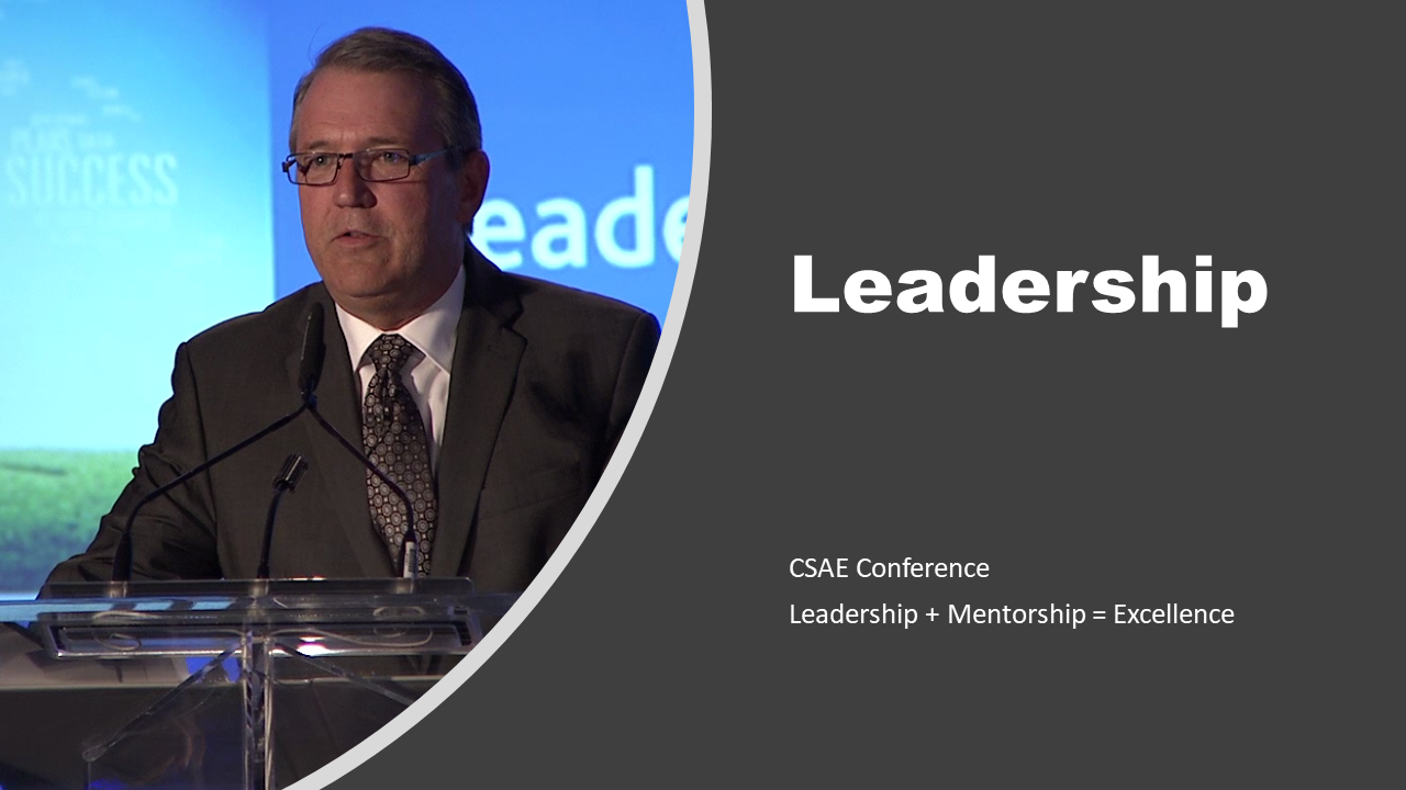 Greg Weatherdon - Leadership